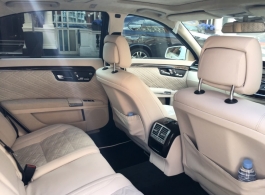 Mercedes S Class for wedding hire in London 2